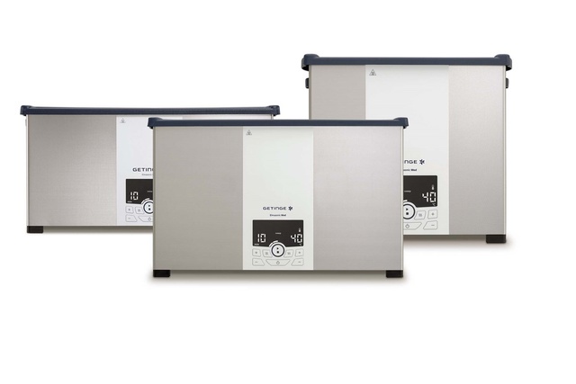 Getinge Elmasonic Med Ultrasonic Cleaner range for cleaning surgical instruments